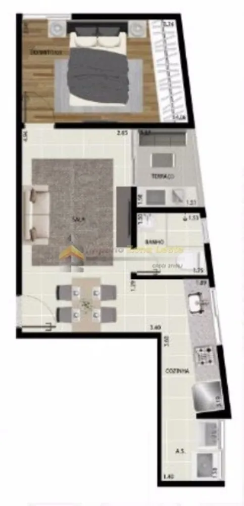 Prédio Inteiro, 39 m² - Foto 6
