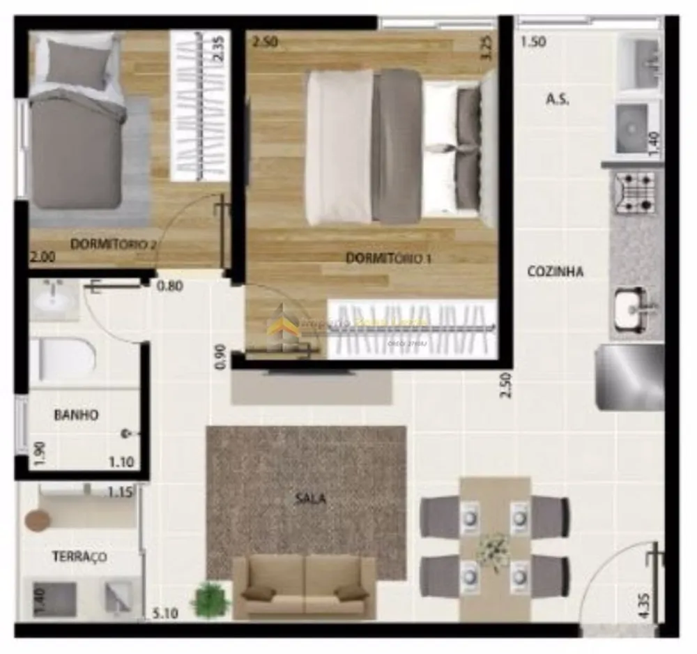 Prédio Inteiro, 39 m² - Foto 3