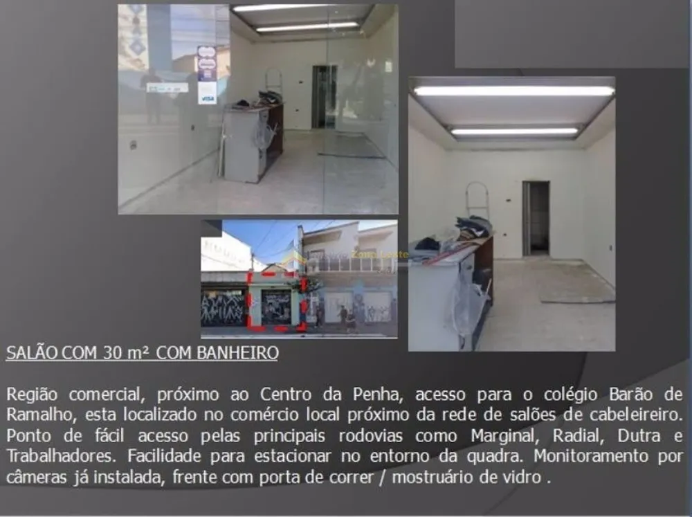 Loja-Salão, 30 m² - Foto 3