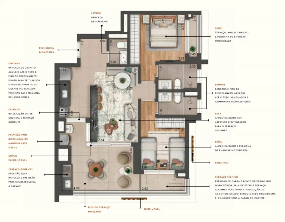 Apartamento, 3 quartos, 200 m² - Foto 10