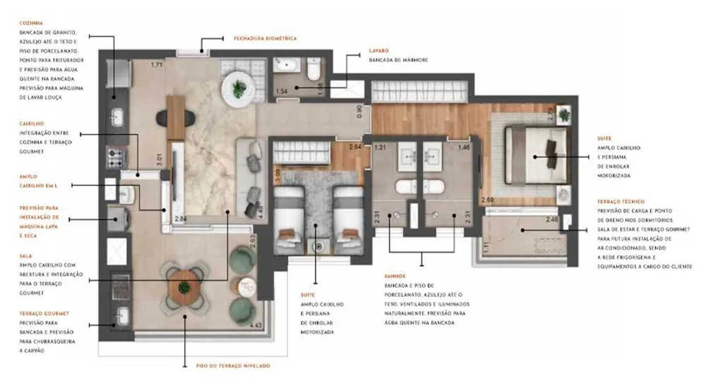 Apartamento, 3 quartos, 200 m² - Foto 9