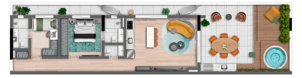 Apartamento, 2 quartos, 135 m² - Foto 1