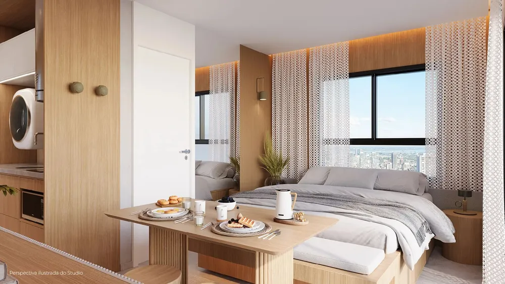 Apartamento, 1 quarto, 34 m² - Foto 3