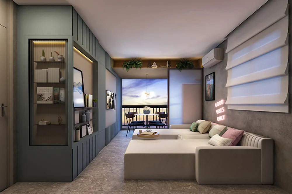Apartamento, 1 quarto, 17 m² - Foto 2