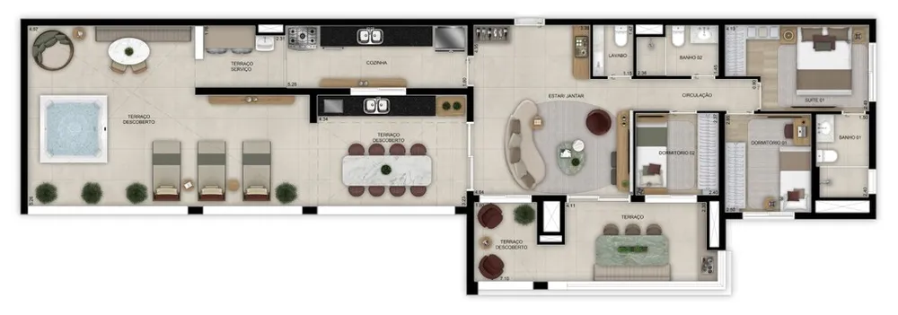 Apartamento, 2 quartos, 63 m² - Foto 12