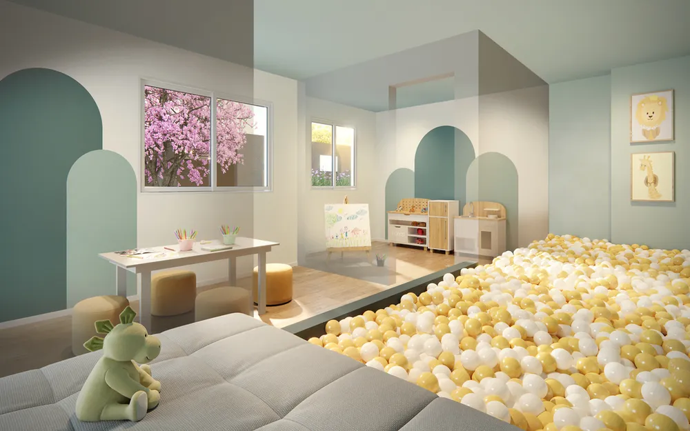 Apartamento, 2 quartos, 46 m² - Foto 3