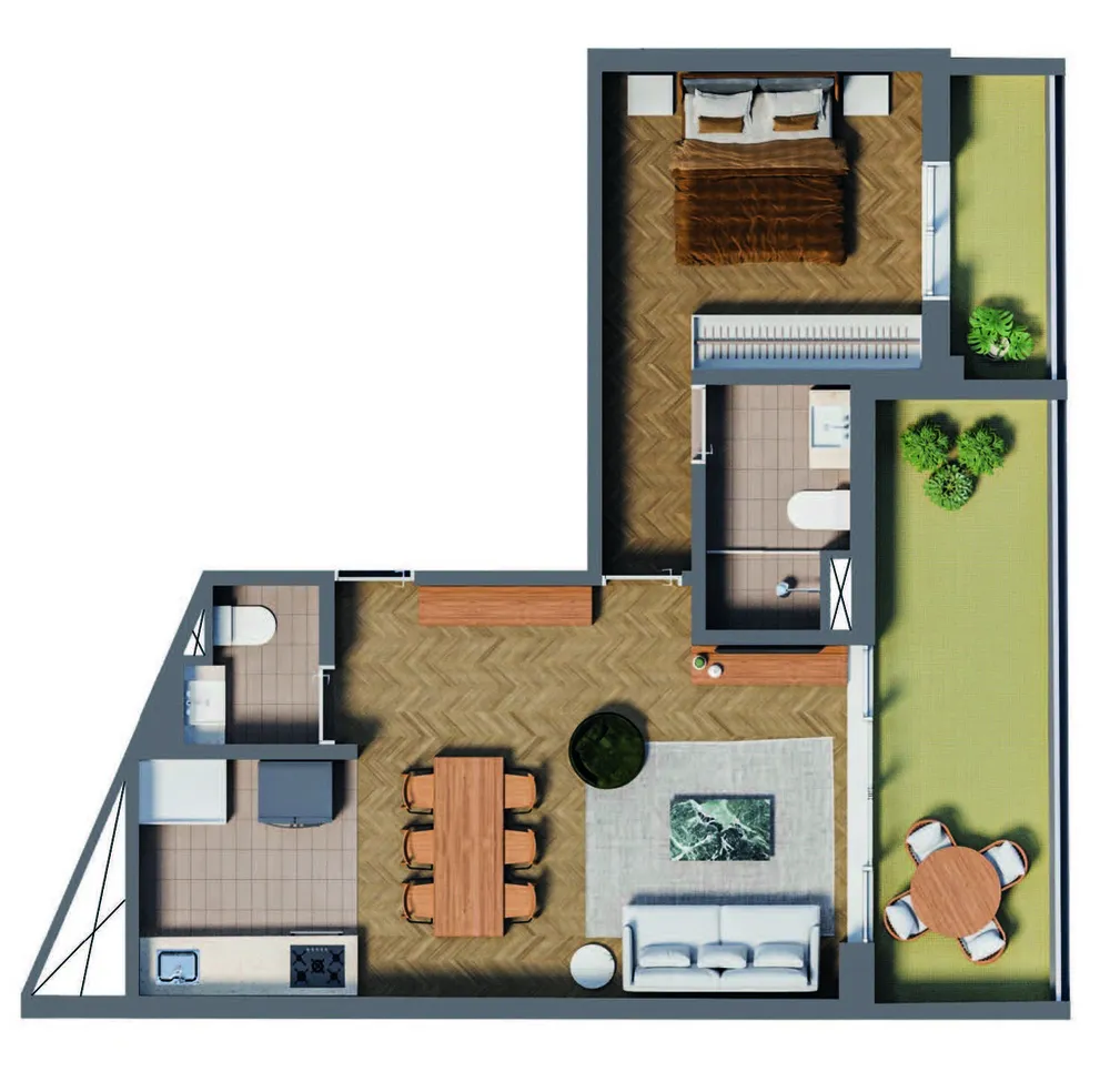 Apartamento, 1 quarto, 34 m² - Foto 11