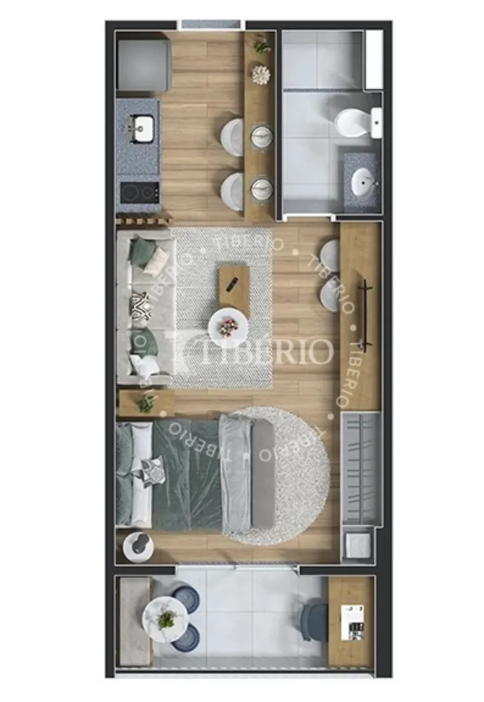 Apartamento, 1 quarto, 38 m² - Foto 11