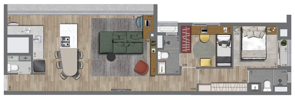 Apartamento, 4 quartos, 161 m² - Foto 12