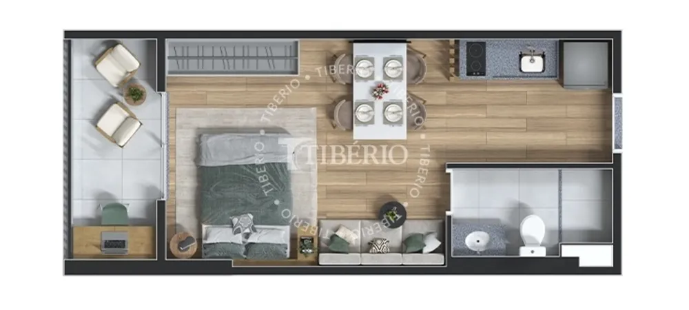 Apartamento, 2 quartos, 45 m² - Foto 4
