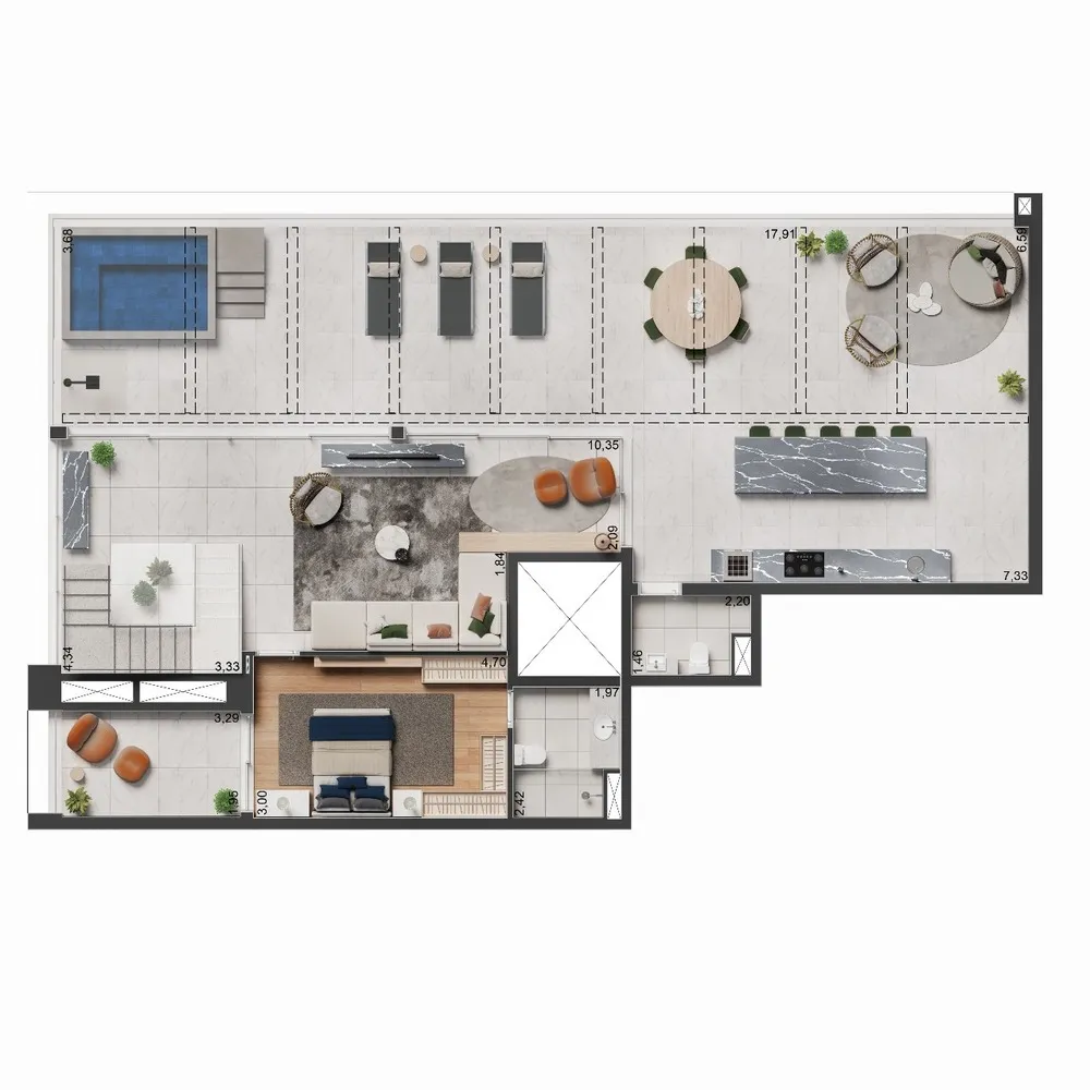 Apartamento, 4 quartos, 248 m² - Foto 12