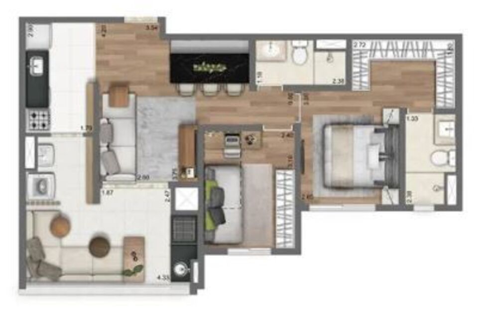 Cobertura à venda com 4 quartos, 201m² - Foto 7
