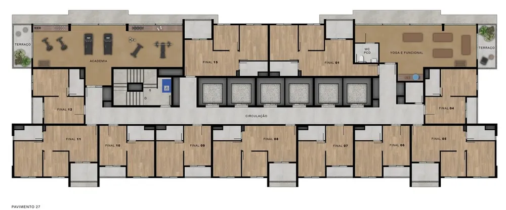 Apartamento, 2 quartos, 40 m² - Foto 6