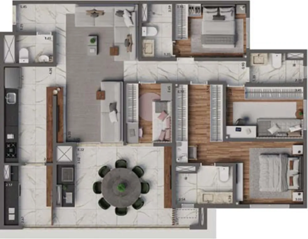Apartamento, 2 quartos, 69 m² - Foto 14