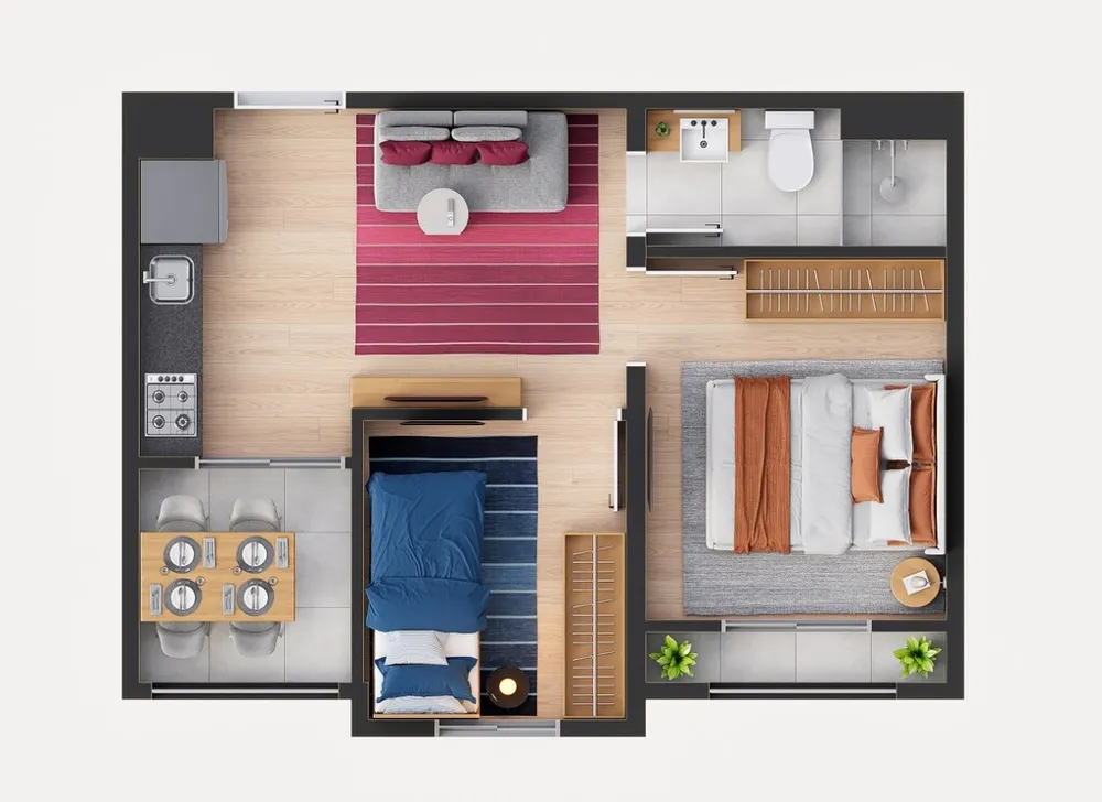 Apartamento, 2 quartos, 32 m² - Foto 11