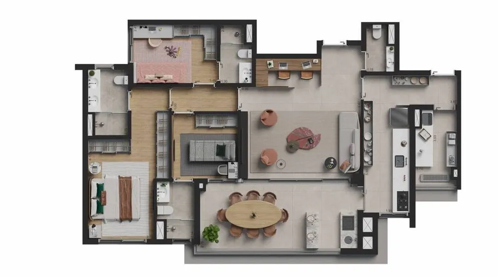 Apartamento, 2 quartos, 73 m² - Foto 8