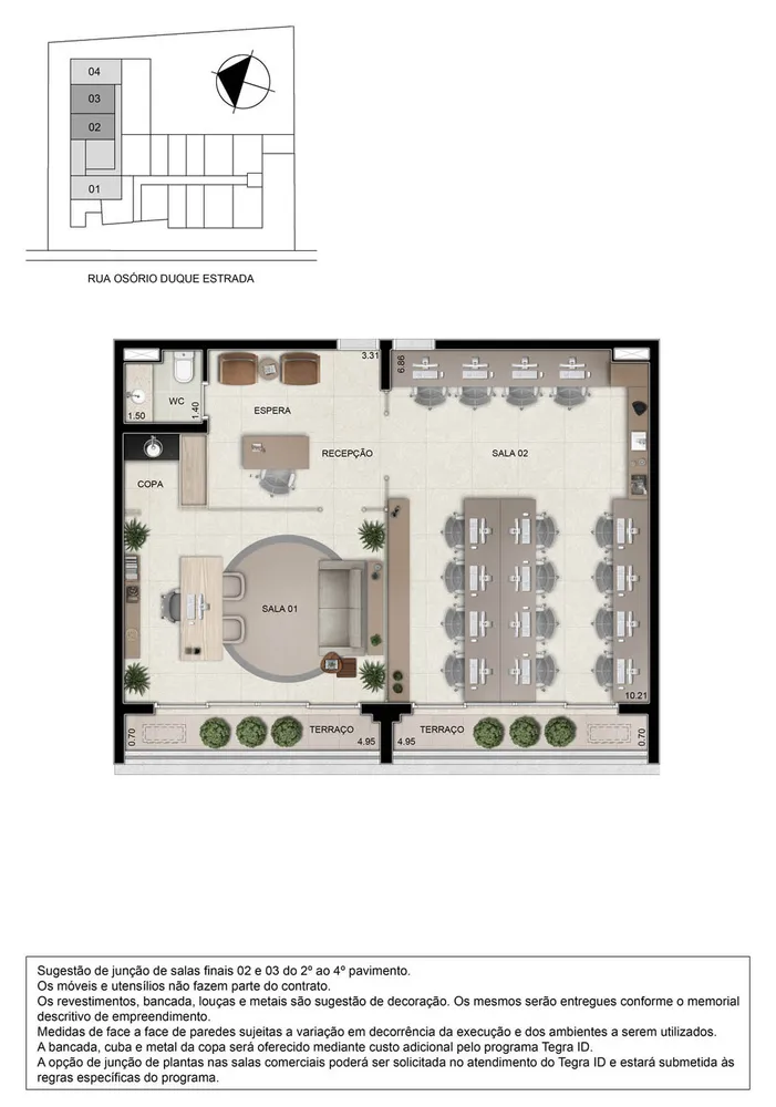 Sala-Conjunto, 43 m² - Foto 7