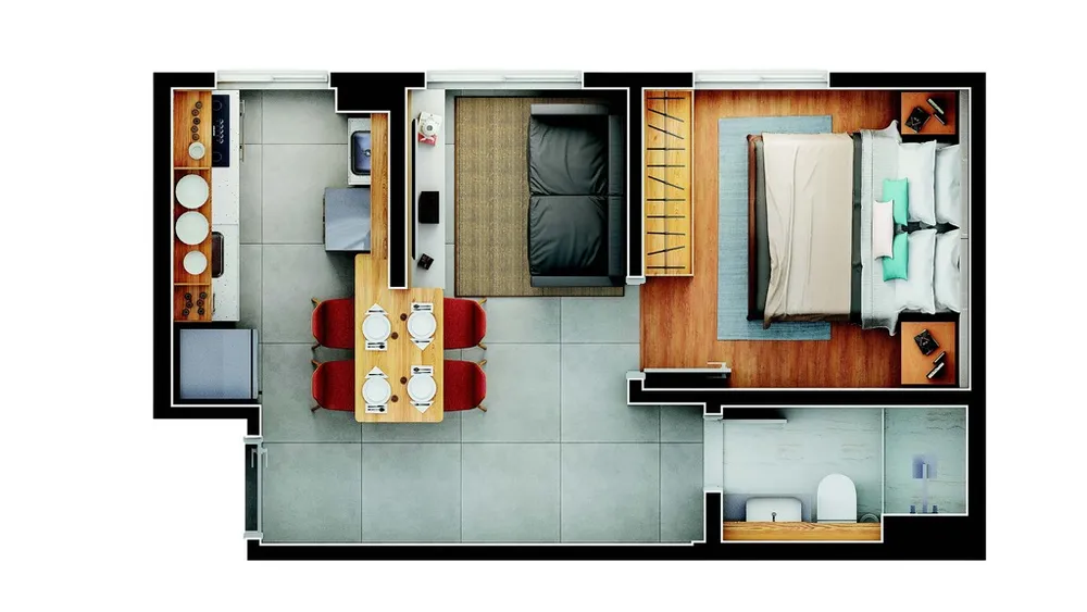 Apartamento, 2 quartos, 41 m² - Foto 11