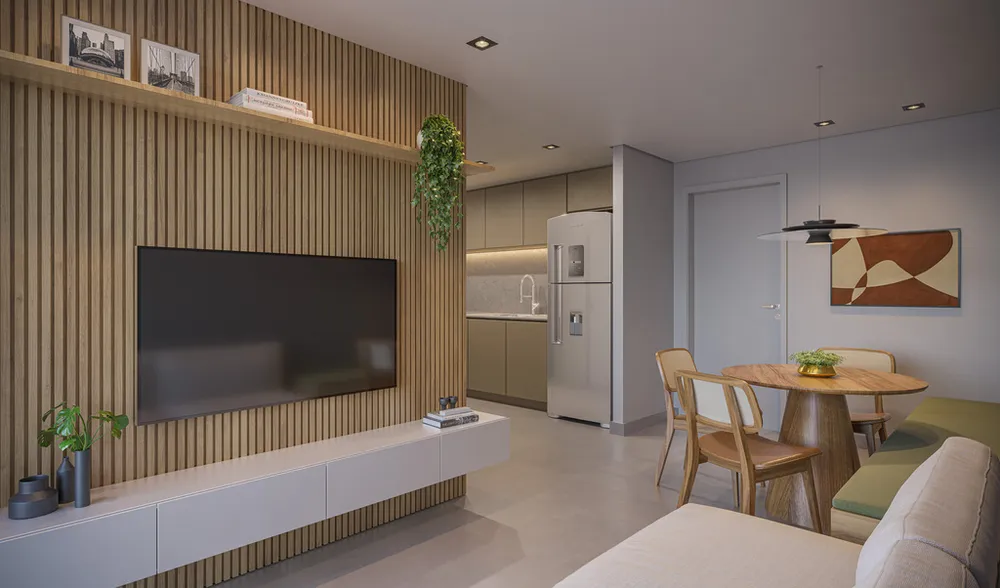 Apartamento, 2 quartos, 52 m² - Foto 2