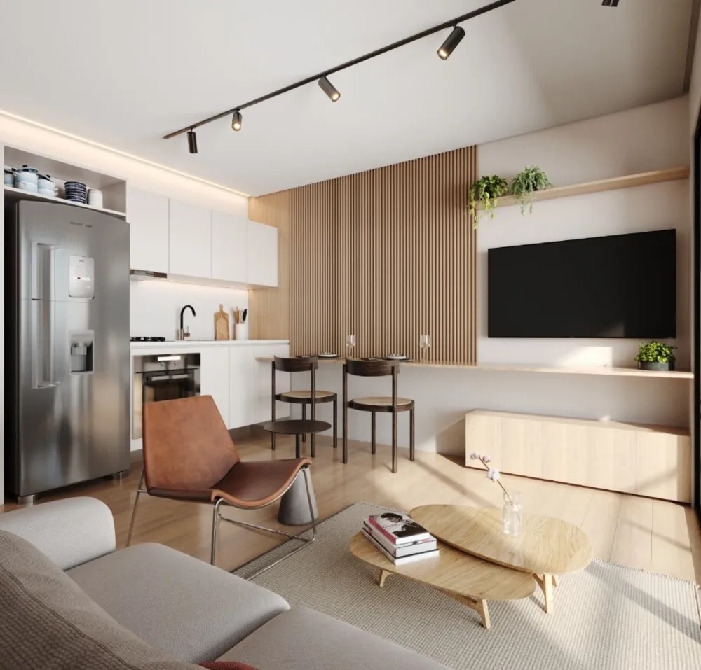 Apartamento, 1 quarto, 31 m² - Foto 2