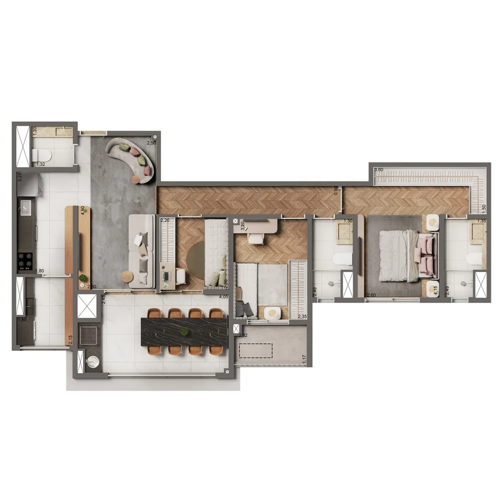 Apartamento, 2 quartos, 87 m² - Foto 10
