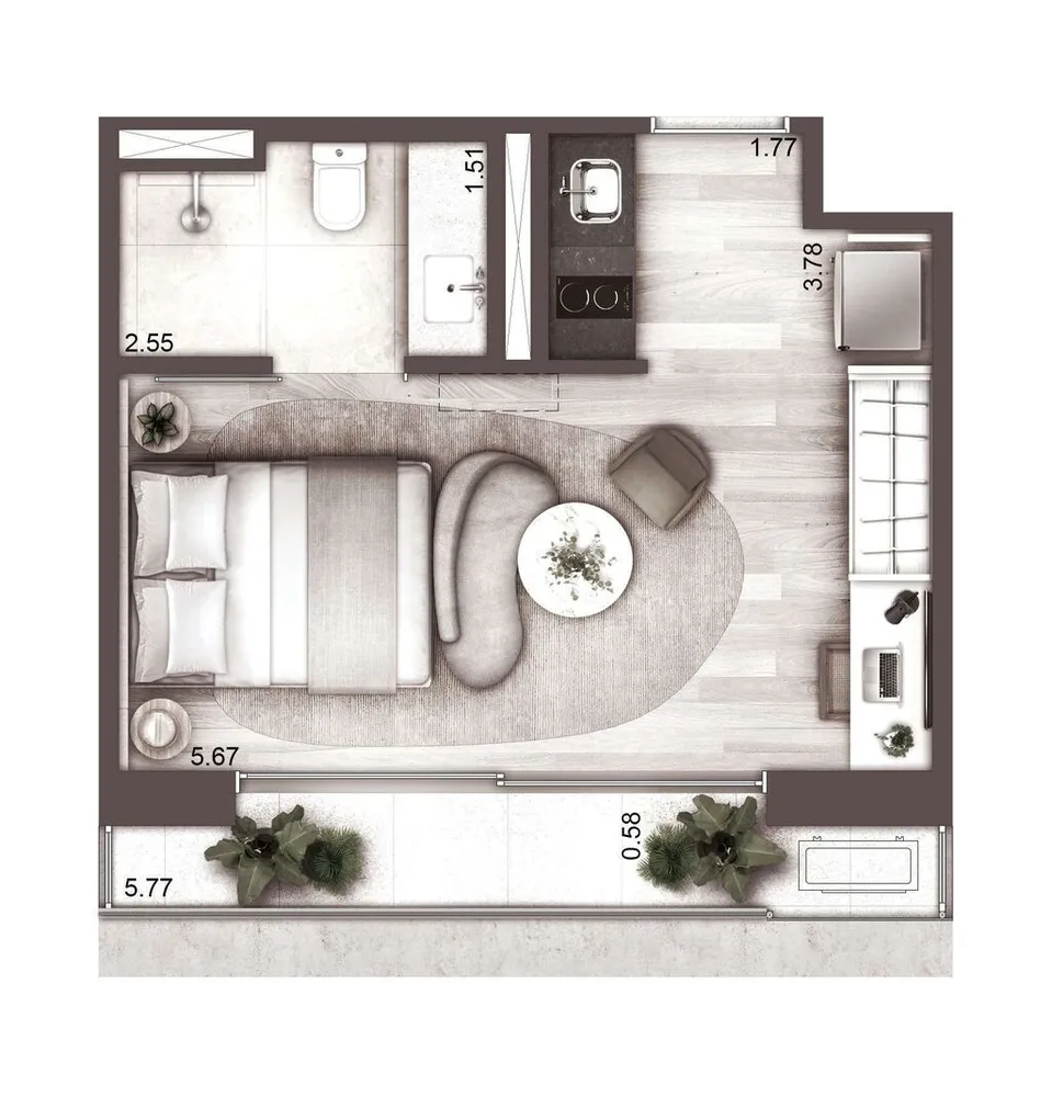 Apartamento, 2 quartos, 114 m² - Foto 5