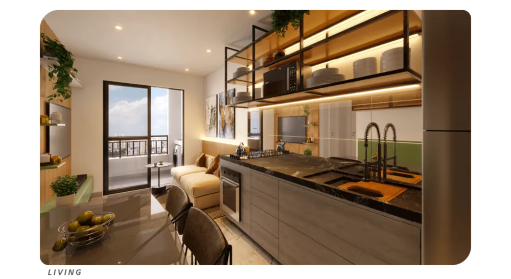 Apartamento, 2 quartos, 34 m² - Foto 4