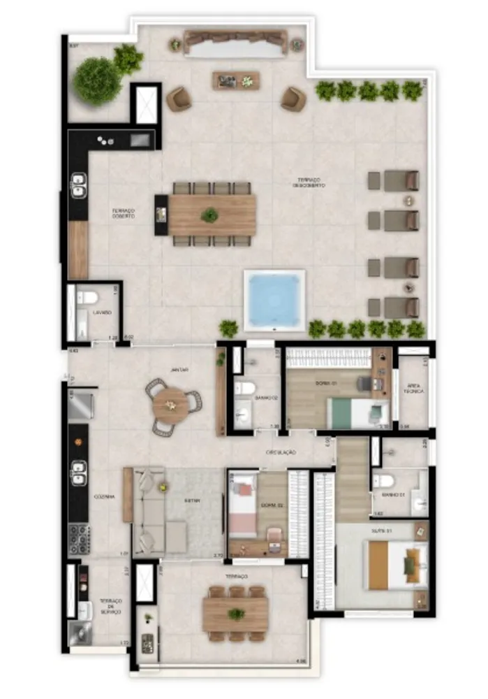 Apartamento, 3 quartos, 97 m² - Foto 8