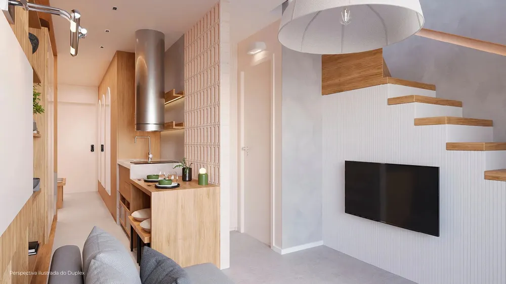 Cobertura, 1 quarto, 34 m² - Foto 2