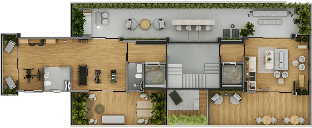 Cobertura, 1 quarto, 34 m² - Foto 11