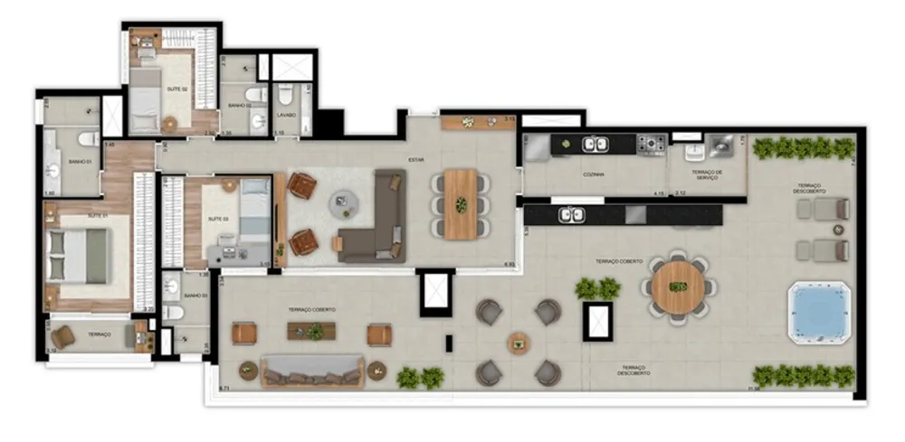 Apartamento, 2 quartos, 75 m² - Foto 12