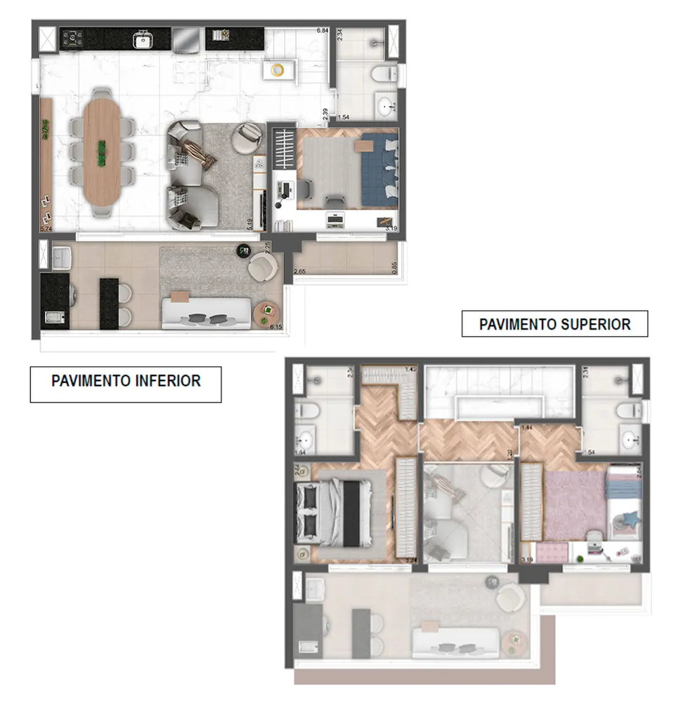 Cobertura, 1 quarto, 125 m² - Foto 12