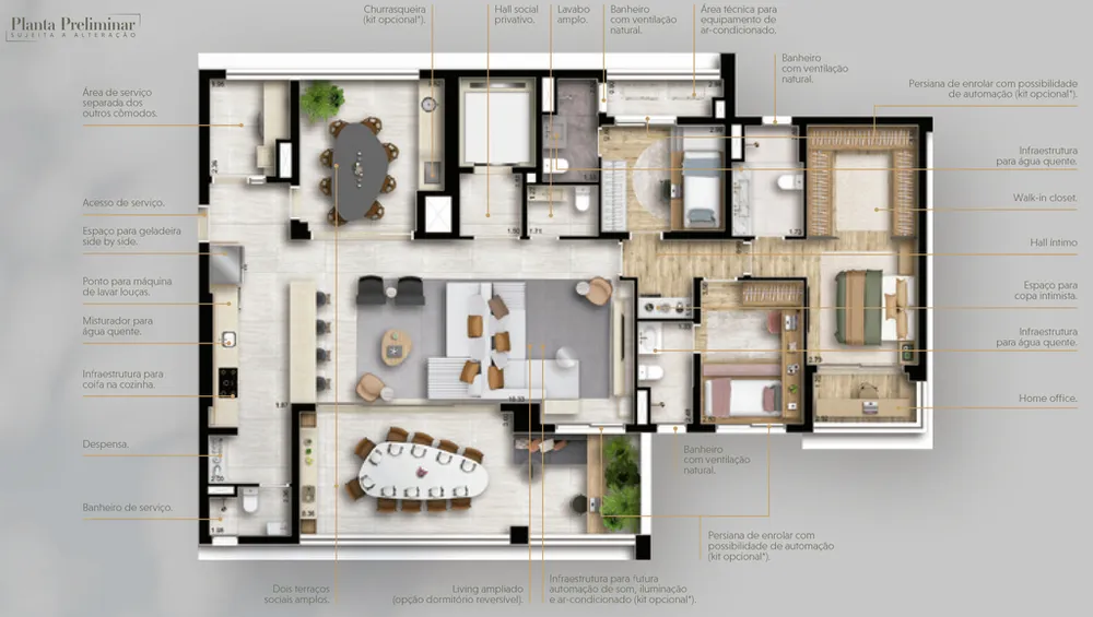 Apartamento, 2 quartos, 114 m² - Foto 8