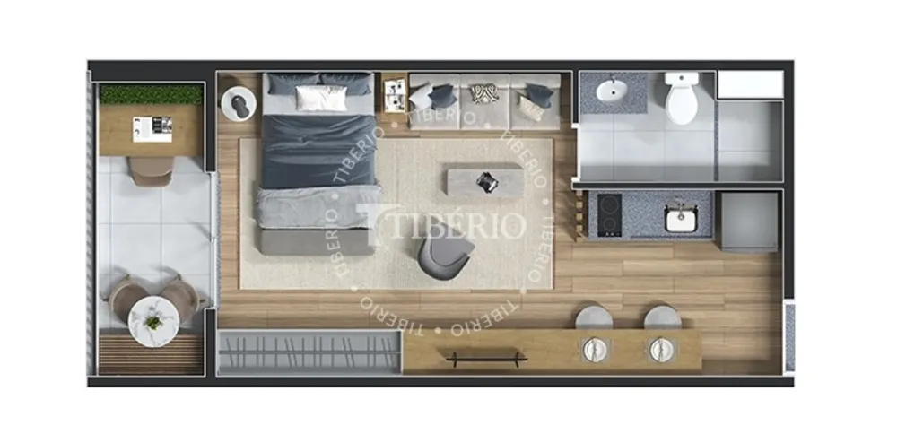 Apartamento, 1 quarto, 31 m² - Foto 9