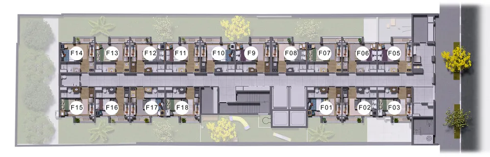 Apartamento, 1 quarto, 28 m² - Foto 7