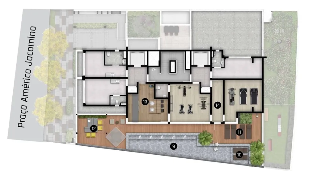 Apartamento, 1 quarto, 24 m² - Foto 11