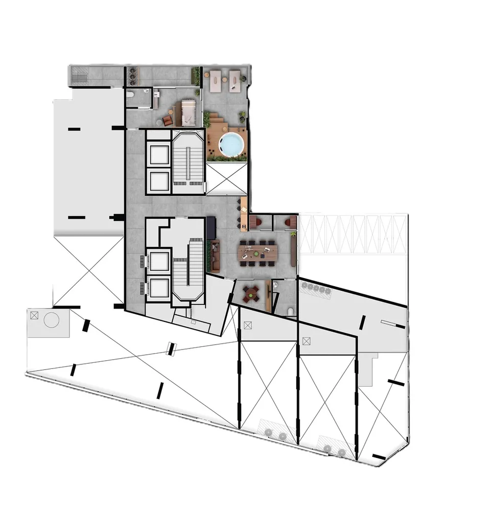 Apartamento, 1 quarto, 50 m² - Foto 8