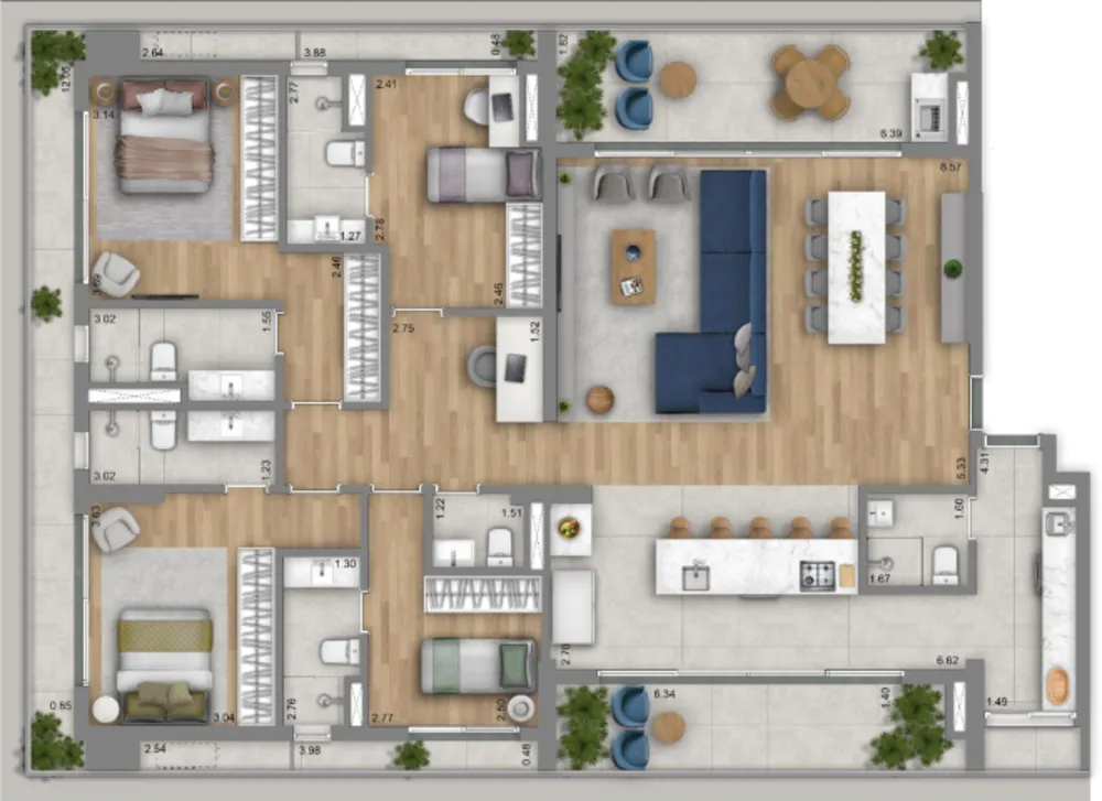 Apartamento, 1 quarto, 29 m² - Foto 12