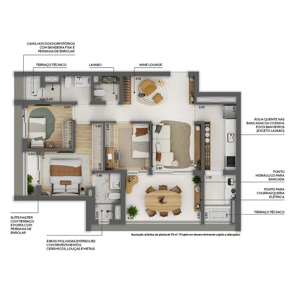 Apartamento, 3 quartos, 144 m² - Foto 12
