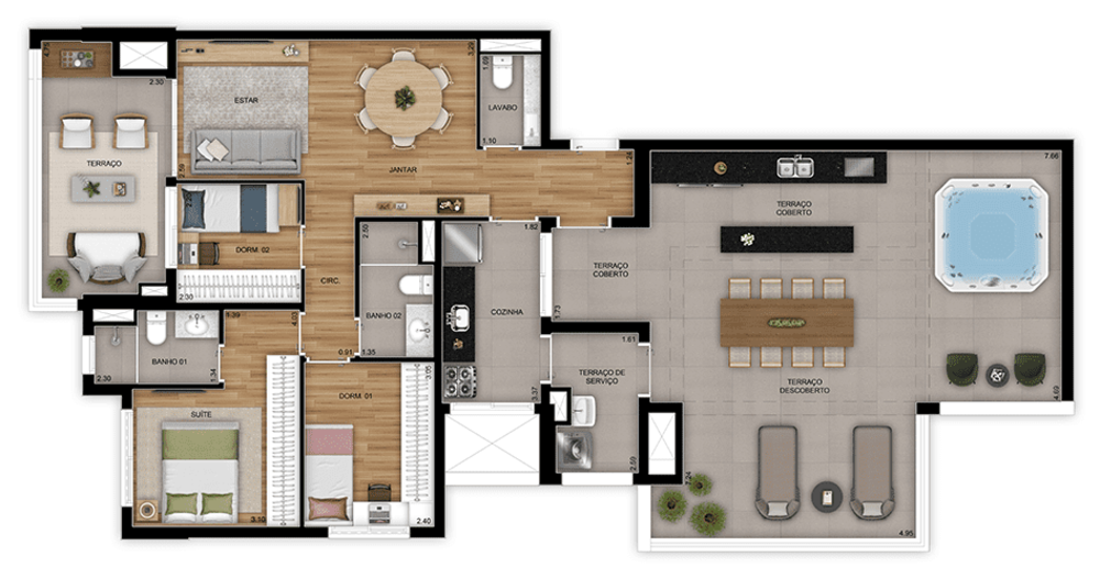 Apartamento, 3 quartos, 78 m² - Foto 8