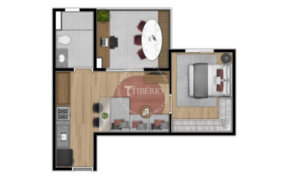 Apartamento, 1 quarto, 26 m² - Foto 12