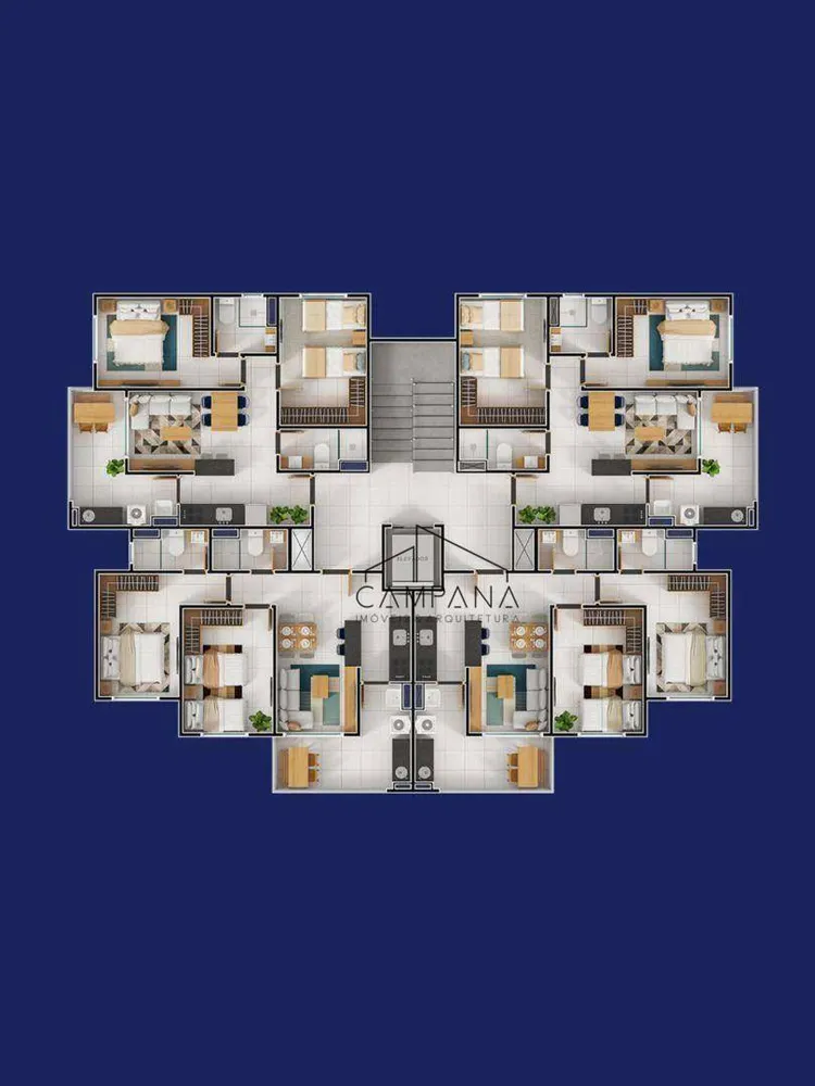 Apartamento, 2 quartos, 56 m² - Foto 4