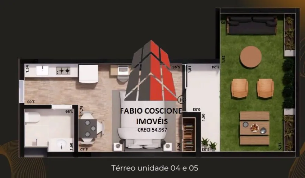 Apartamento, 1 quarto, 26 m² - Foto 10