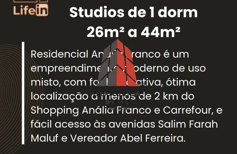 Apartamento, 1 quarto, 26 m² - Foto 2