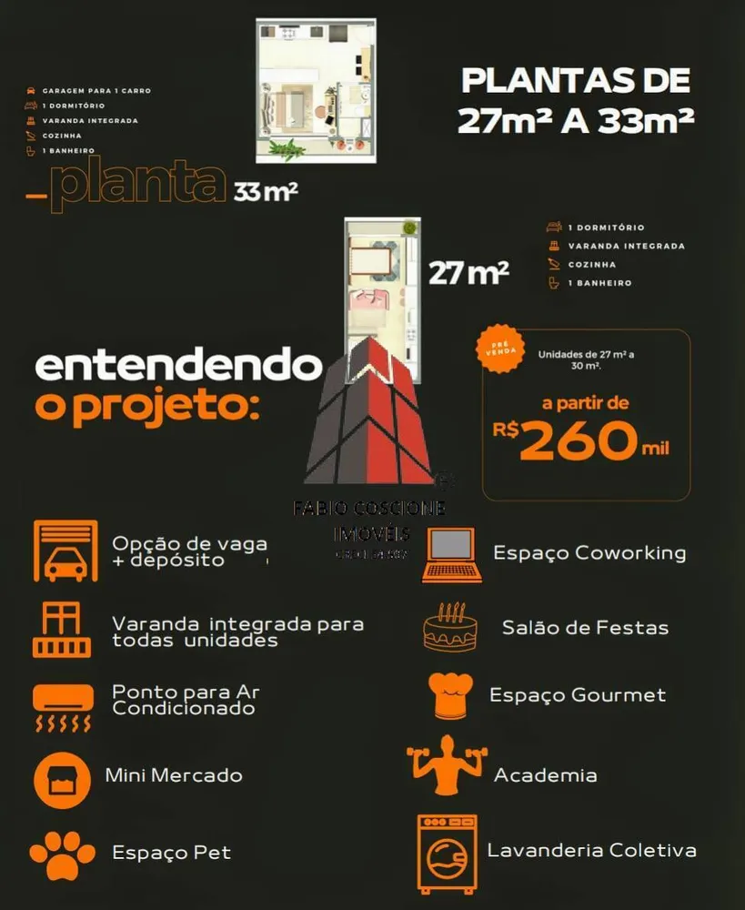 Apartamento, 1 quarto, 33 m² - Foto 8