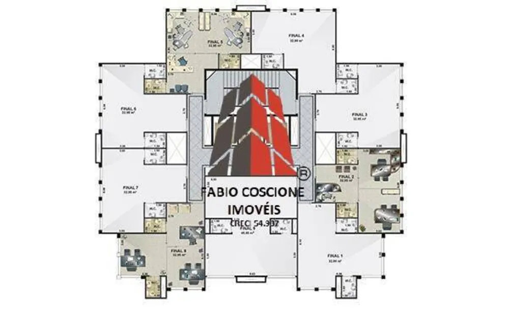 Sala-Conjunto, 32 m² - Foto 6