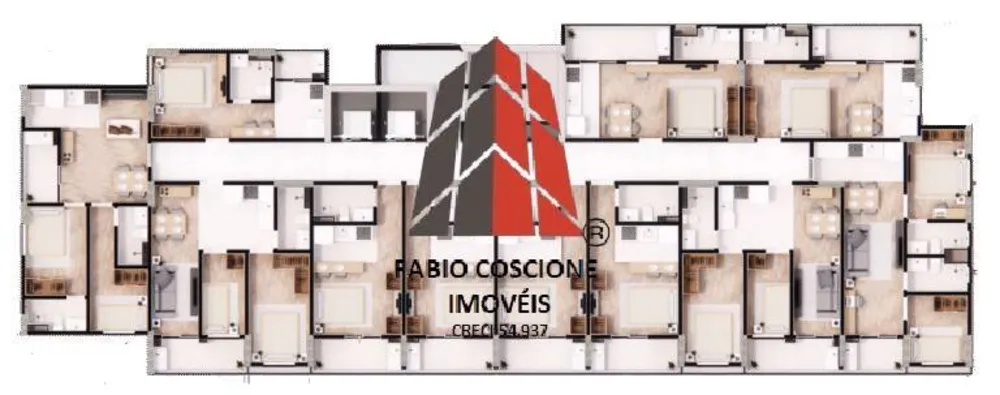 Apartamento, 2 quartos, 26 m² - Foto 3
