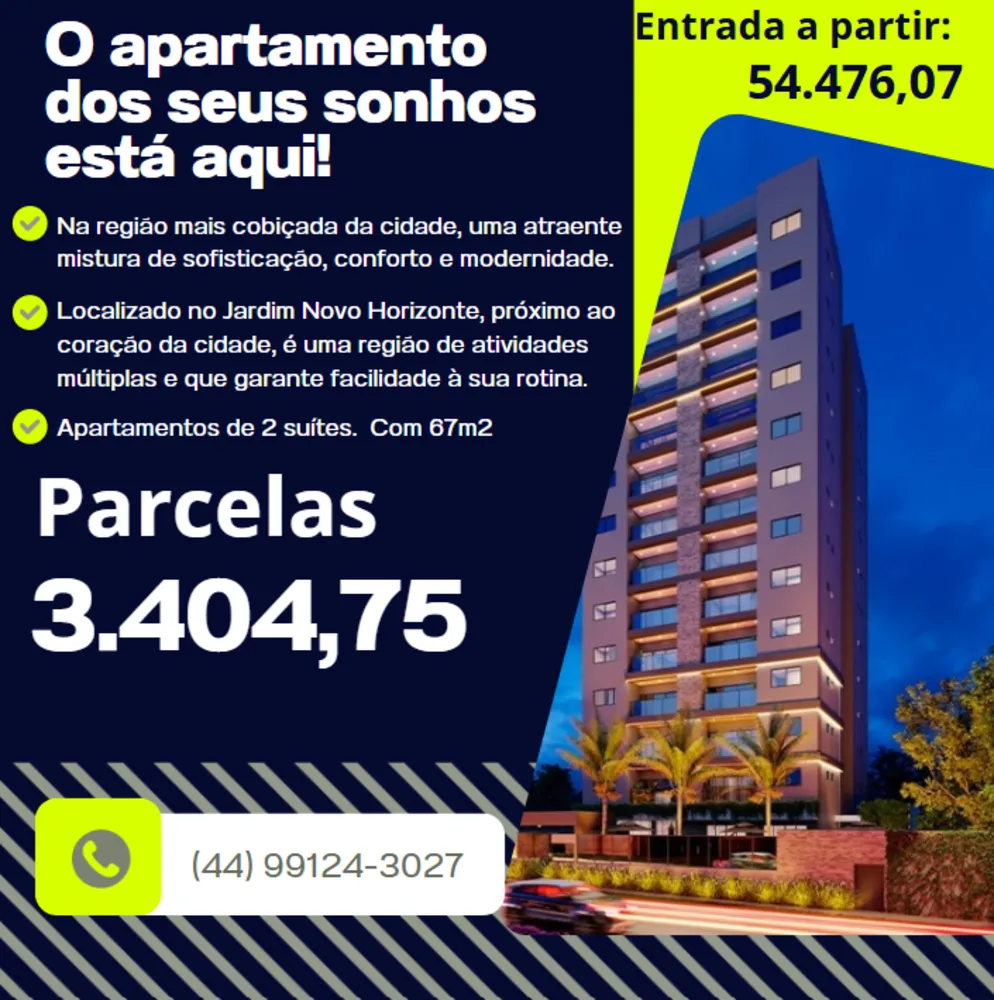 Apartamento, 2 quartos, 66 m² - Foto 2