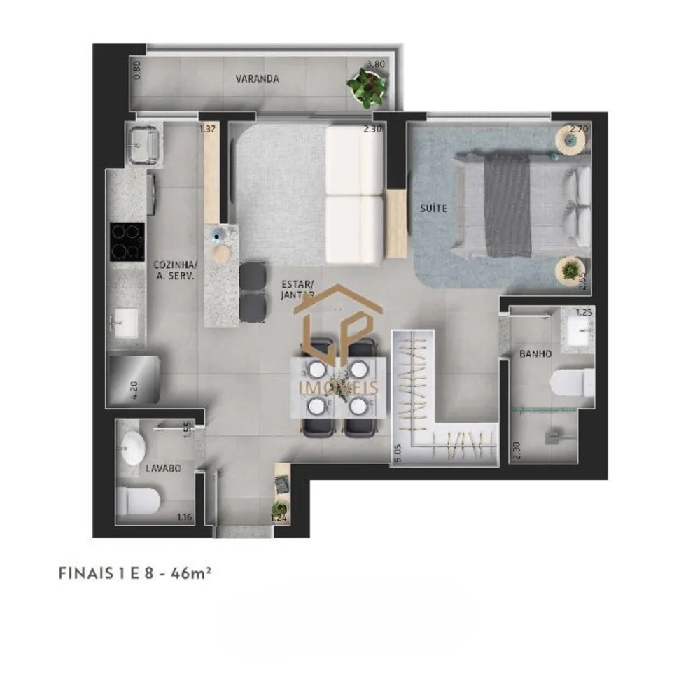Apartamento, 3 quartos - Foto 4