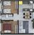 Apartamento, 2 quartos, 46 m² - Foto 3